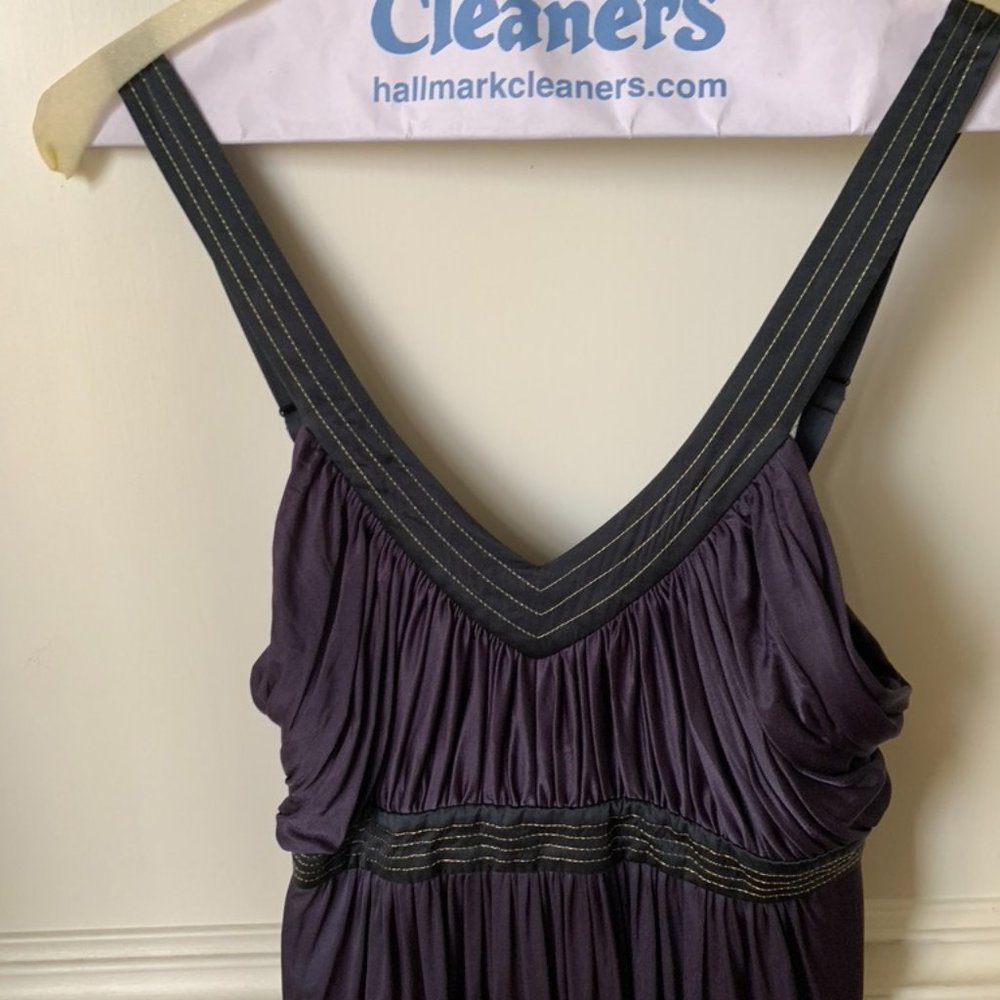 BCBG MAXAZRIA Deep Purple Cocktail Dress - Picture 4 of 6
